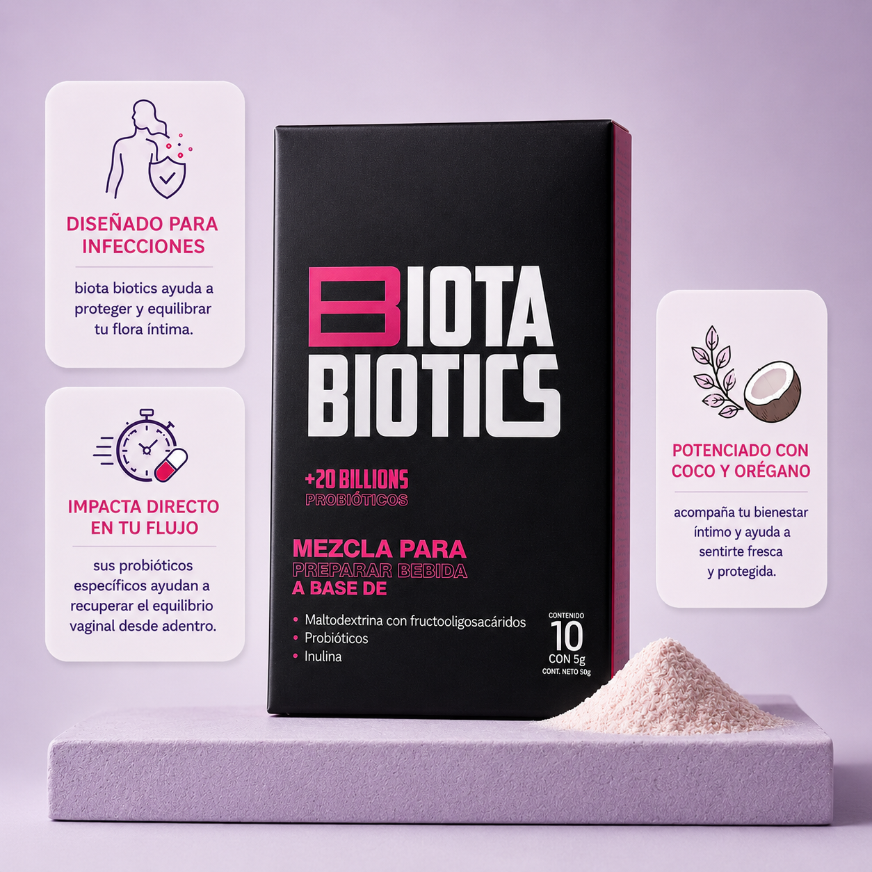 Kit de Inicio — Biota Biotics + Ovarinex de Regalo 🎁