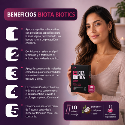 Kit de Inicio — Biota Biotics + Ovarinex de Regalo 🎁