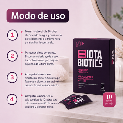 Kit de Inicio — Biota Biotics + Ovarinex de Regalo 🎁